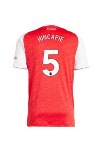 Fotbalové Dres Arsenal Piero Hincapie #5 Domácí Oblečení 2025-26 Krátký Rukáv